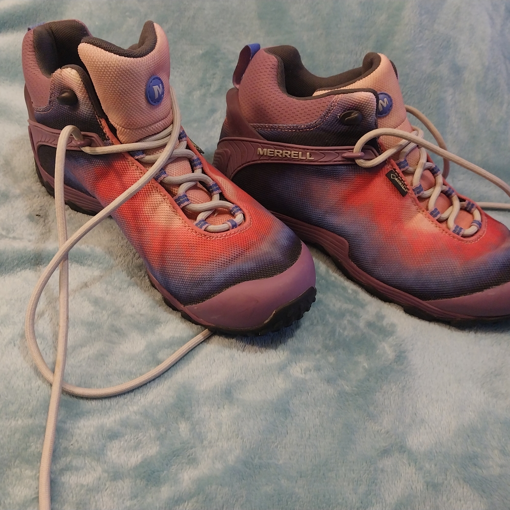 Merrell Women's Hiking Shoes in Pink Purple Ombre